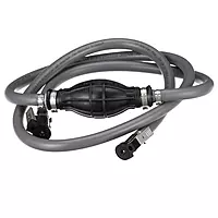Attwood 93806ELP7 Fuel Line Kit — for Johnson and Evinrude Engines, 6 Feet Long, 3/8-In. Diameter, with Hose Fittings