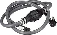 Attwood 93806ELP7 Fuel Line Kit — for Johnson and Evinrude Engines, 6 Feet Long, 3/8-In. Diameter, with Hose Fittings