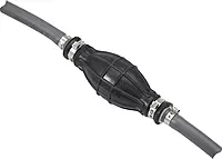 Attwood 93806ULP7 Universal Marine Fuel Line Kit No Fittings, EPA Compliant, Primer Bulb Included, 3/8" x 6 ft Long