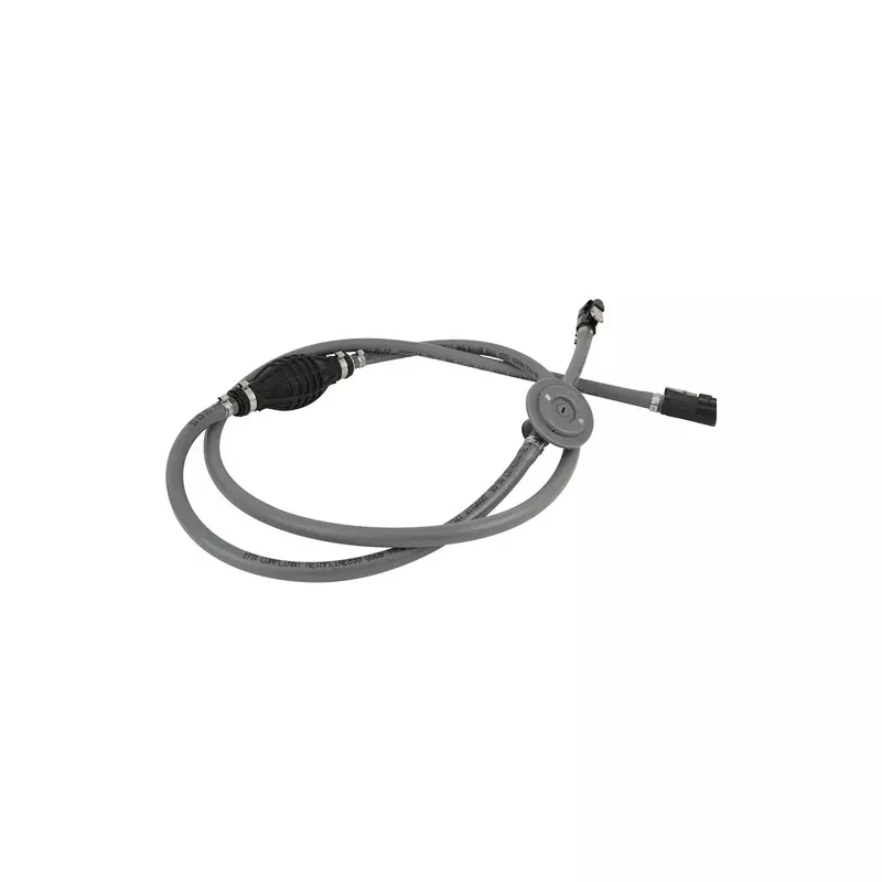 Attwood Universal Fuel Line Assembly Kit Without Tank Fitting, 6-Feet x 3/8-Inch