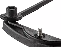 Attwood 9095-5 USCG-Approved 27 Series Heavy Duty Adjustable Hold-Down Marine Boat Battery Tray, Black One Size