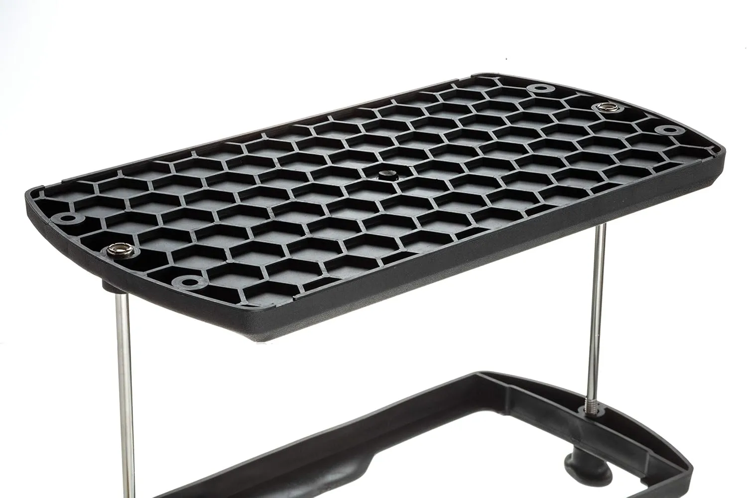Attwood 9095-5 USCG-Approved 27 Series Heavy Duty Adjustable Hold-Down Marine Boat Battery Tray, Black One Size