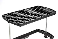 Attwood 9095-5 USCG-Approved 27 Series Heavy Duty Adjustable Hold-Down Marine Boat Battery Tray, Black One Size