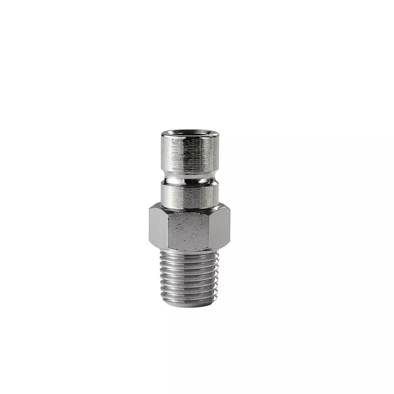 Attwood Honda Fuel Male Tank Fitting, 1/4-Inch, Silver - 90HP+