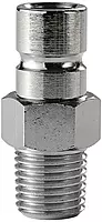 Attwood Honda Fuel Male Tank Fitting, 1/4-Inch, Silver - 90HP+