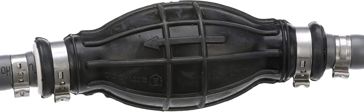 Attwood 93806HUS7 Honda Fuel Line Kit, 6 Feet Long, 3/8-Inch Diameter, Multi-Layer Low-Permeation Primer Bulb