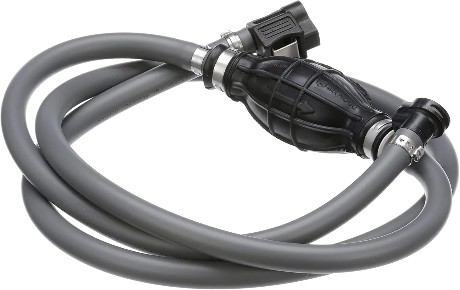 Attwood 93806HUS7 Honda Fuel Line Kit, 6 Feet Long, 3/8-Inch Diameter, Multi-Layer Low-Permeation Primer Bulb