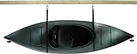 attwood 11953-4 All-In-One Hoist System for Kayaks, Canoes and Bikes, Black Finish