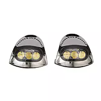 Attwood LED Docking Lights - Stainless Steel - White LED - Pair