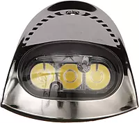 Attwood LED Docking Lights - Stainless Steel - White LED - Pair