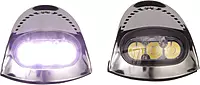 Attwood LED Docking Lights - Stainless Steel - White LED - Pair