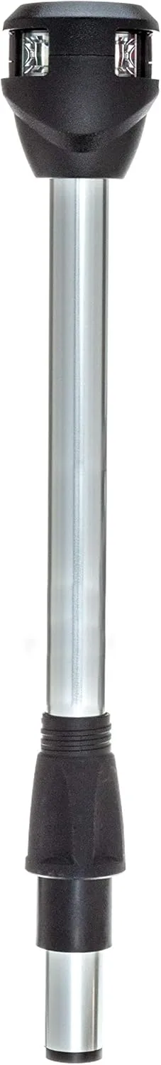 Attwood Bi-Color Lightarmor LED Navigation - Pole Light Red-Green - 10" - Boat Bi-Color Lightarmor LED Navigation