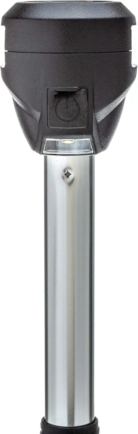 Attwood Bi-Color Lightarmor LED Navigation - Pole Light Red-Green - 10" - Boat Bi-Color Lightarmor LED Navigation