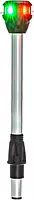 Attwood Bi-Color Lightarmor LED Navigation - Pole Light Red-Green - 10" - Boat Bi-Color Lightarmor LED Navigation