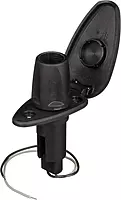 Attwood 910T2PB-7 LightArmor™ 910R Series Teardrop Plug-in Light Base — for All-Around Pole Light, 2-Pin