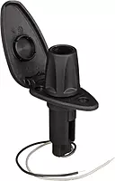 Attwood 910T2PB-7 LightArmor™ 910R Series Teardrop Plug-in Light Base — for All-Around Pole Light, 2-Pin