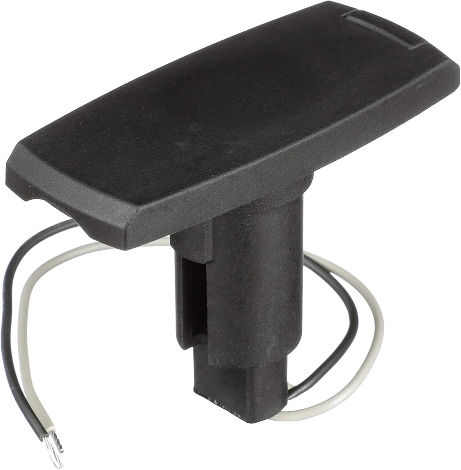 Attwood 910V2PB-7 LightArmor™ 910V Series Rectangle Plug-In Light Base — for All-Around Pole Light, 2-Pin