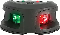 Attwood LightArmor Bow Mount Navigation Light - Composite Black - Bi-Color - 2NM