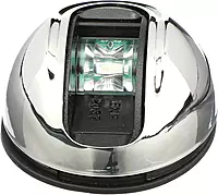 Attwood NV4012SSG-7 LightArmor 2-Mile Vertical Surface Mount Navigation Light, Green LED Lighting