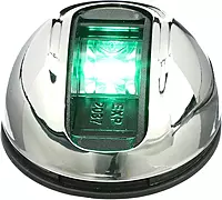 Attwood NV4012SSG-7 LightArmor 2-Mile Vertical Surface Mount Navigation Light, Green LED Lighting