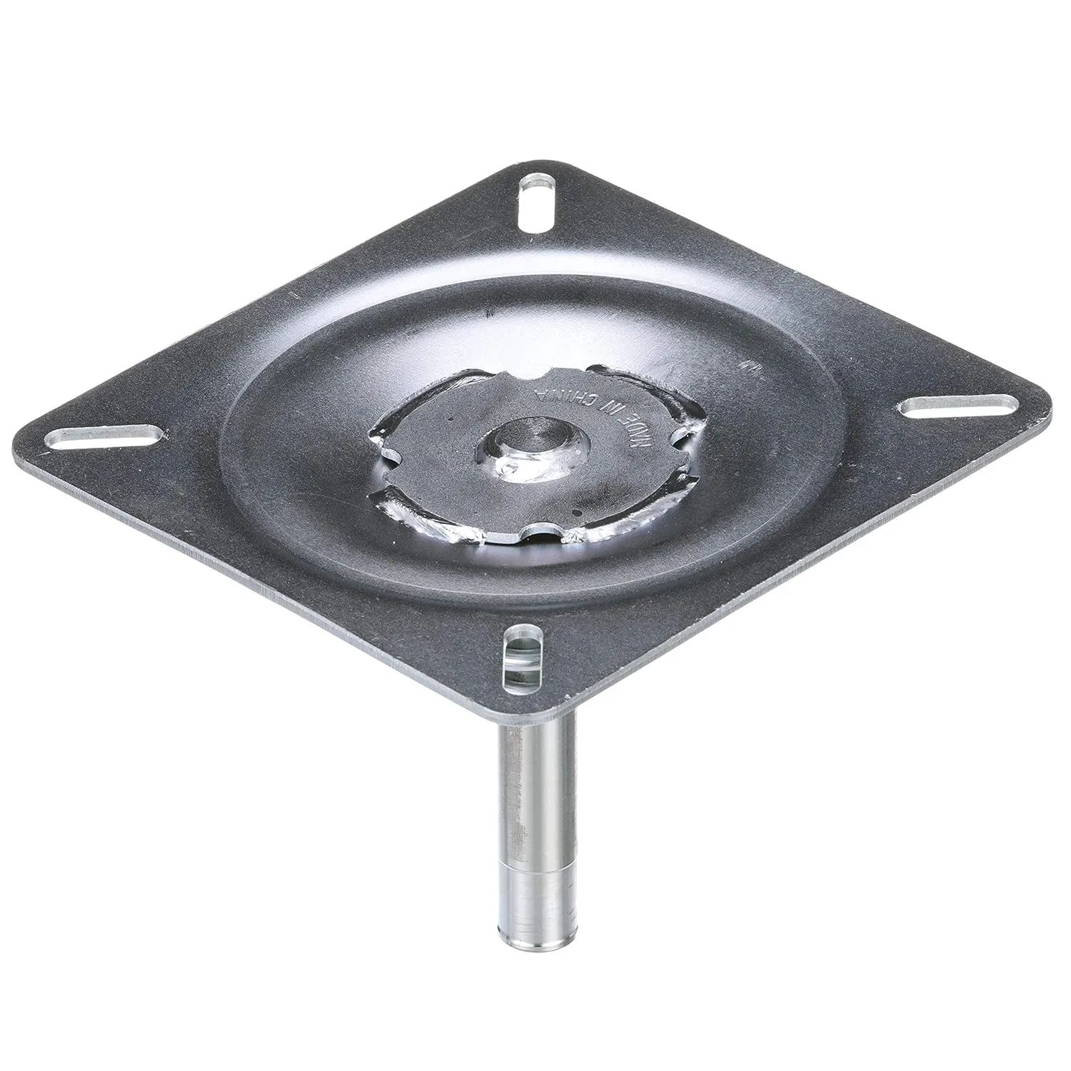 Attwood SP-1002 Lock’N’Pin ¾-Inch Pin Seat Mount, 2 ¾-Inch Steel Pin with Spring, 3-Degree Tilt