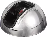 Attwood NV3012SSR-7 LightArmor 2-Mile Vertical Surface Mount Navigation Light, Red LED Lighting, Round Stainless Housing