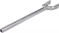 Attwood SP-400-RB Adjustable Transom Saver, 23 to 35 Inches, Composite Head Holds Engine, Roller and Trailer Mounts