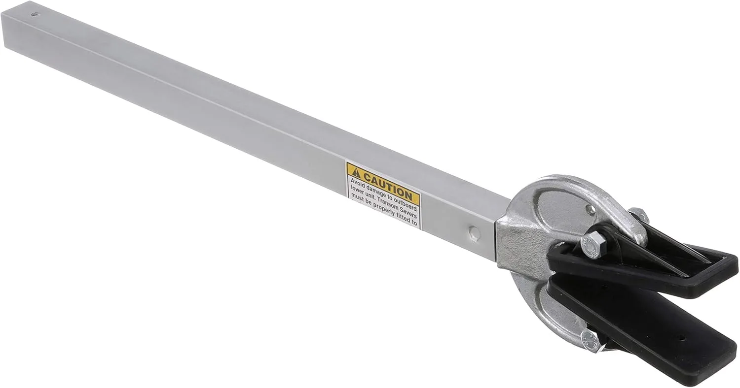 Attwood SP-400-RB Adjustable Transom Saver, 23 to 35 Inches, Composite Head Holds Engine, Roller and Trailer Mounts