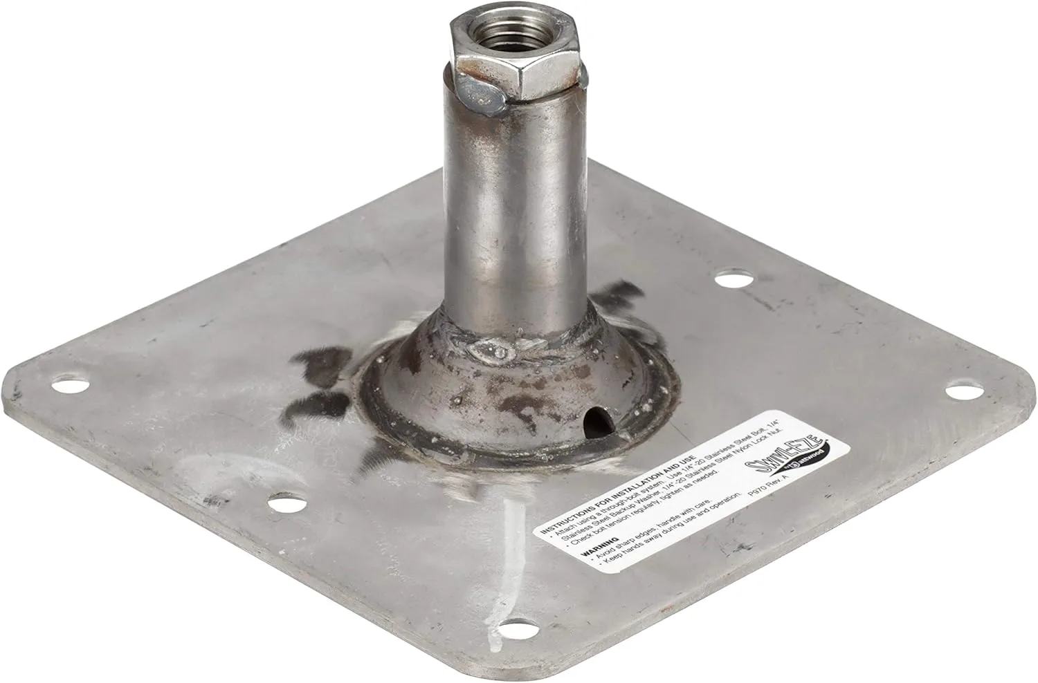 ATTWOOD Swivl-Eze Lock'N-Pin 7x7 Seat Pedestal Base