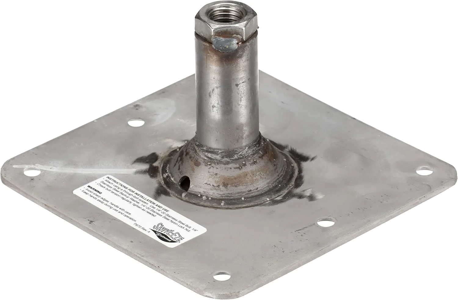 ATTWOOD Swivl-Eze Lock'N-Pin 7x7 Seat Pedestal Base