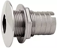 Attwood Stainless Steel Thru-Hull Short Straight Barbed