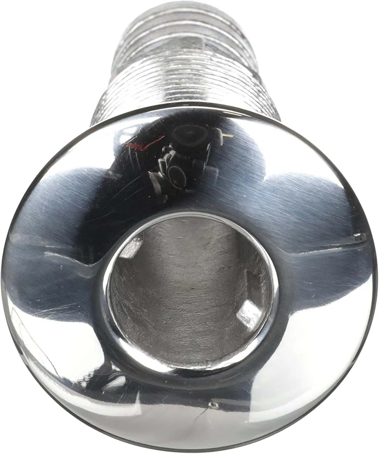 Attwood 66548-3 Stainless Steel Barbed Standard Length Straight Thru-Hull, 1-Inch