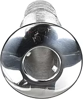 Attwood 66548-3 Stainless Steel Barbed Standard Length Straight Thru-Hull, 1-Inch