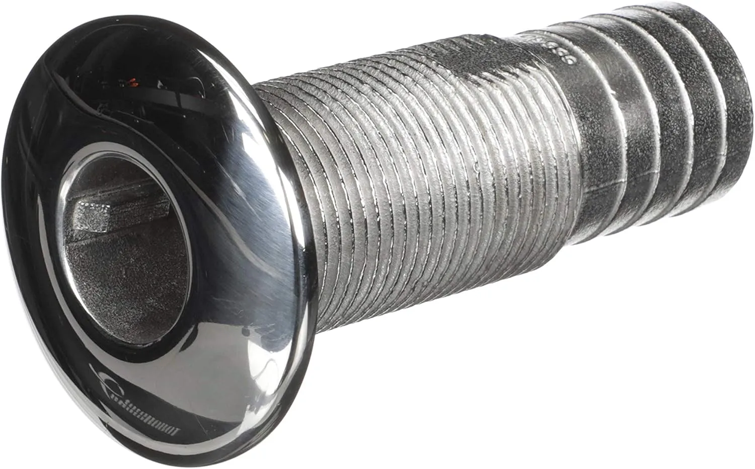 ATTWOOD Stainless Steel Straight Barbed Thru-Hull (Standard Thread)