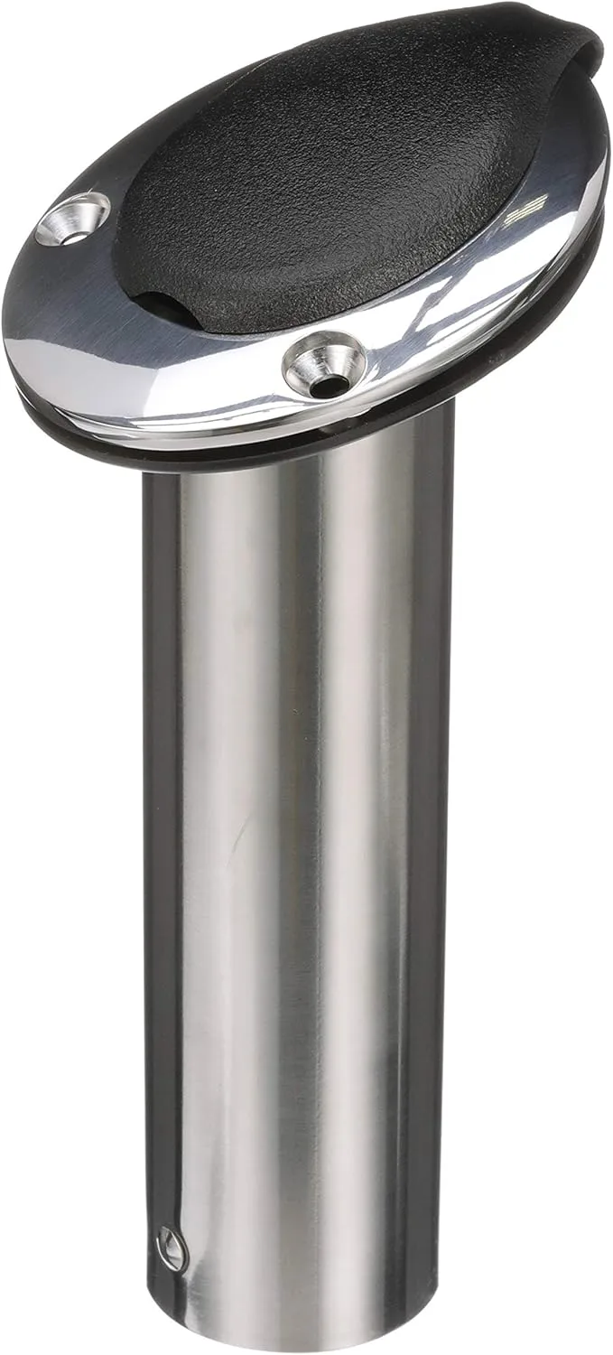Attwood 66363-7 Stainless Steel Flush Mount 15 Degree Rod Holder (2-Inch)