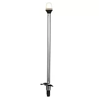 ATTWOOD Stowaway Light w/2-Pin Plug-In Base - 12V - 2-Mile