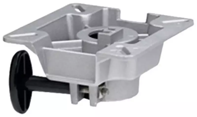 Attwood SWIVL-EZE LakeSport 2-3/8" Seat Mount w/Friction Control - Aluminum