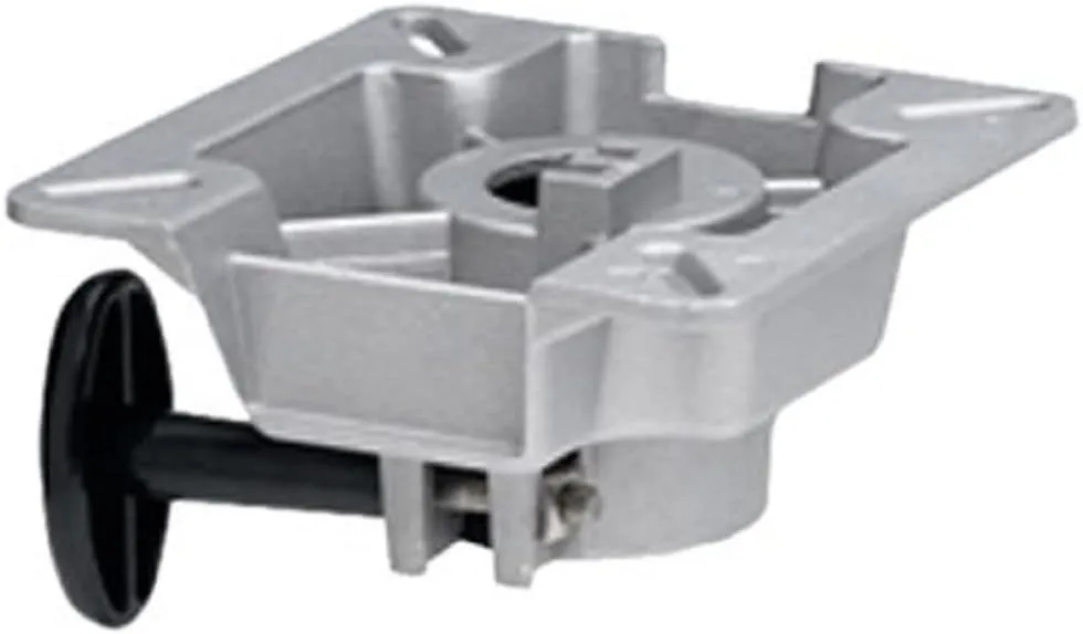 Attwood SWIVL-EZE LakeSport 2-3/8" Seat Mount w/Friction Control - Aluminum