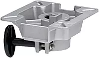 Attwood SWIVL-EZE LakeSport 2-3/8" Seat Mount w/Friction Control - Aluminum