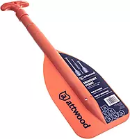 Attwood Emergency Telescoping Paddle for Boating, Orange Paddle 20 Inch to 42 Inch