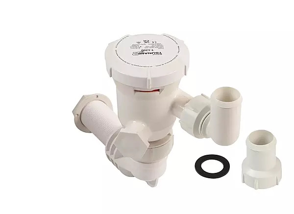 Attwood 5664-4 Tsunami Mk2 1200 GPH Aerator - 12V 90° Elbow