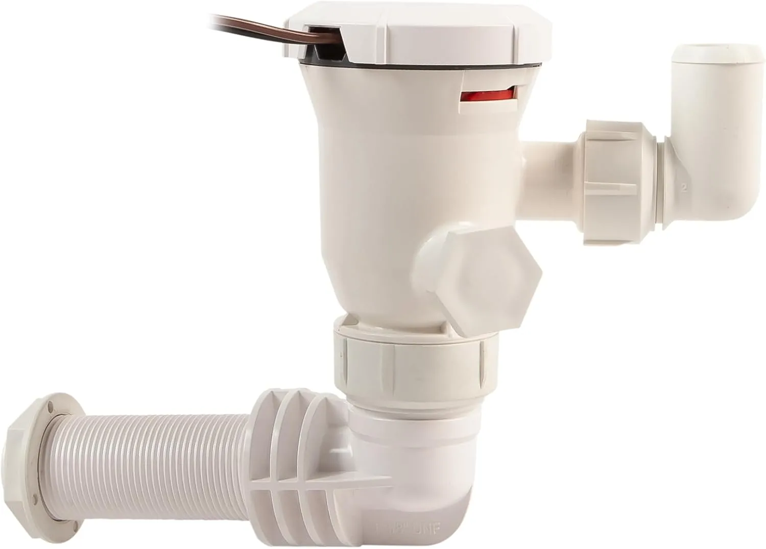 Attwood 5664-4 Tsunami Mk2 1200 GPH Aerator - 12V 90° Elbow