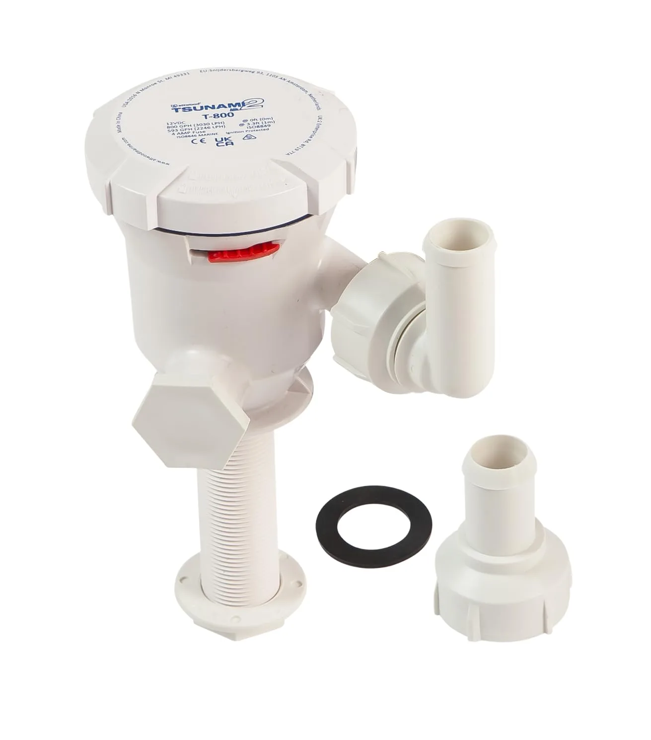 ATTWOOD Tsunami Mk2 12V Aerator for Livewells and Bait Wells