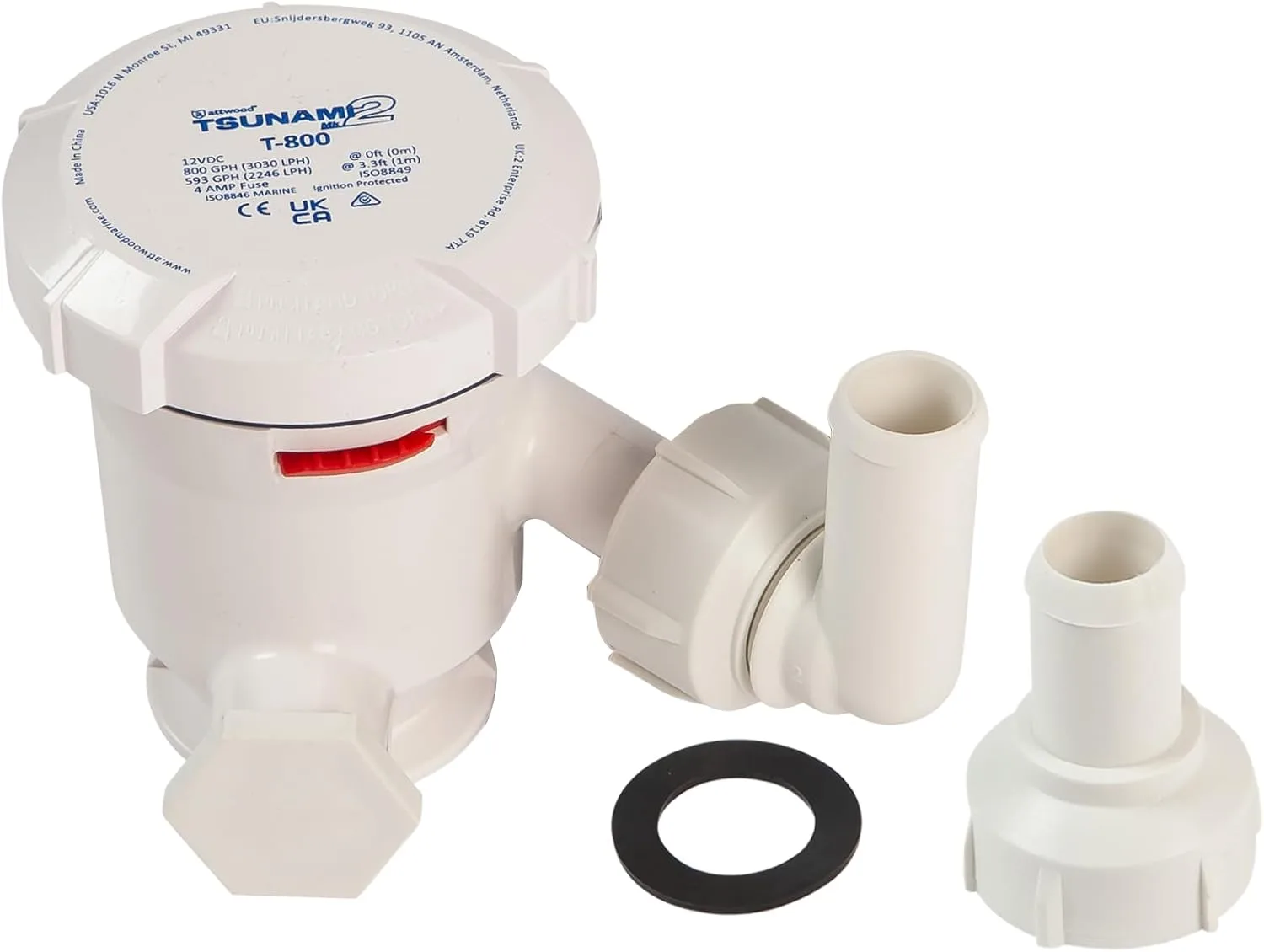 ATTWOOD Tsunami Mk2 12V Marine Livewell Aerator