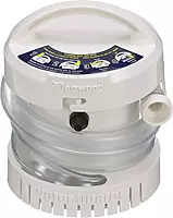 Attwood 4140-4 WaterBuster® Portable Pump, Submersible, Battery Powered, 200 GPH, 42-Inch Hose, 5 ¼-Inch Diameter One Size