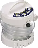 Attwood 4140-4 WaterBuster® Portable Pump, Submersible, Battery Powered, 200 GPH, 42-Inch Hose, 5 ¼-Inch Diameter One Size