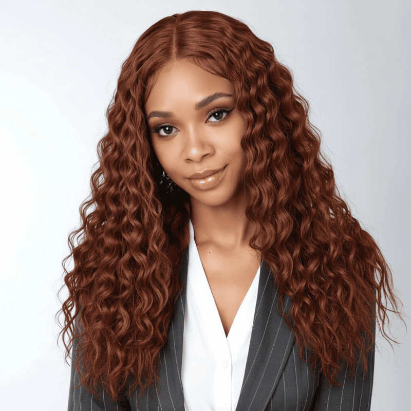 4*4 Closure Aqua Wave (Swiss Lace)