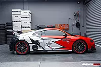 Audi R8 Coupe & Spyder IMPII Style Carbon Fiber Side Skirt Add-Ons | Overlay Aero Upgrade