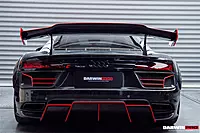 Audi R8 GEN2 V10 PLUS Coupe IMPII Carbon Fiber Trunk Wing w/ Base | OEM-Fit Spoiler Upgrade