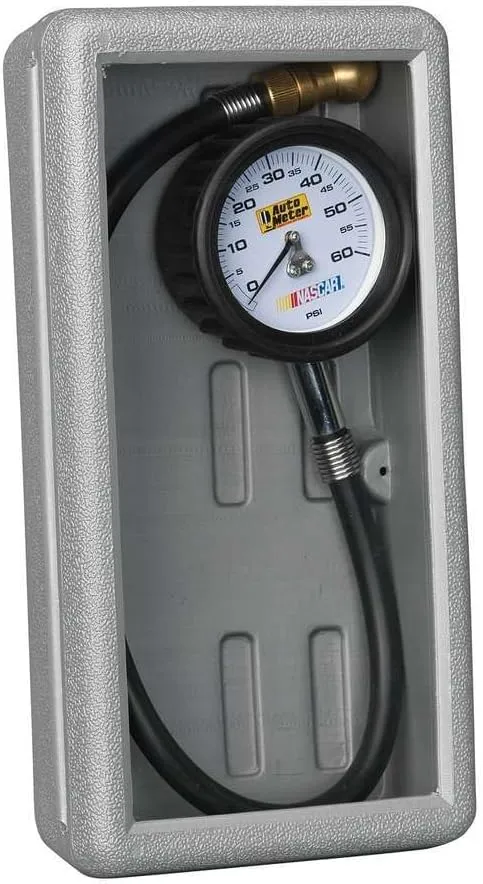 Auto Meter 2160 Tire Pressure Gauge,White